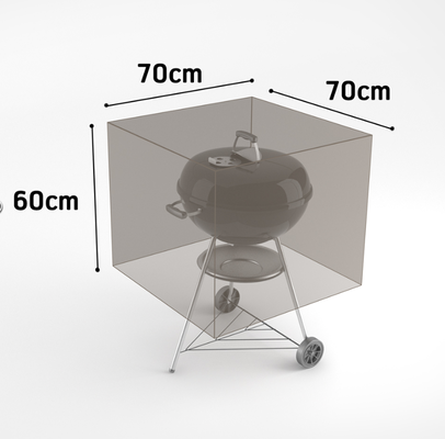Funda Barbacoa Nortene 70x70x60