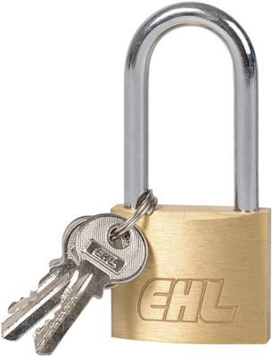 Candado Laton Arco Alto 40 mm.