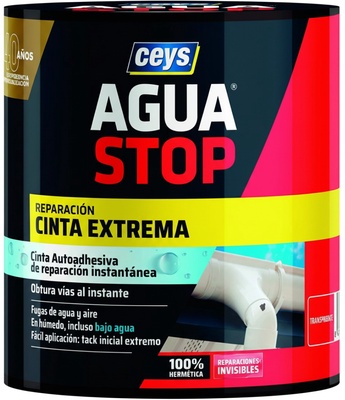 Ceys Cinta Impermeable Autoadhesiva Agua Stop