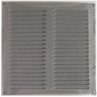 Rejilla Ventilacion Alum.20x20 Plata Mosquitera