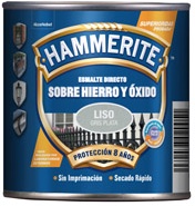 Esmalte Metalico Directo Hammerite Liso Brillo Gris Plata 250ml Esmalte Metalico Directo Hammerite Liso Brillo Gris Plata 250ml