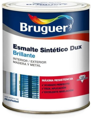 Esmalte Sintetico Dux Blanco Brillo Bruguer 750ml