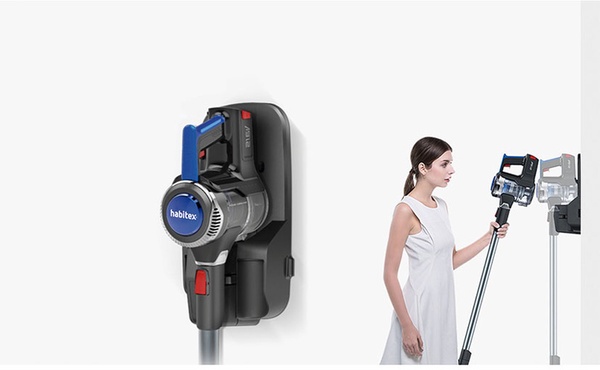 Aspirador sin Cable Bateria Vc9517z Azul Habitex