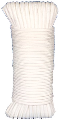 Cuerda Poliéster / Trenzado Blanco 4 mm 25 metros Cuerda Poliéster / Trenzado Blanco 4 mm 25 metros