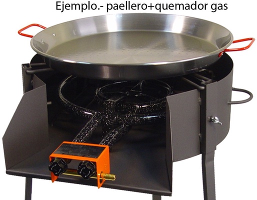 Barbacoa Redonda 40 cm. con Soporte para Paella