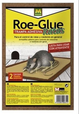 Trampa Adhesiva Ratas Masso