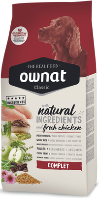 Pienso Perros Ownat Classic Complet 4 kg