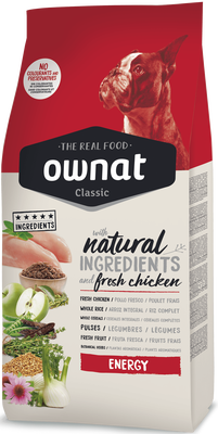 Pienso Perros Ownat Classic Energy 4 kg