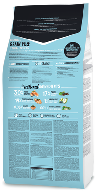 Pienso Perros Ownat Grain Free Hypoallergenic Salmon 3 kg