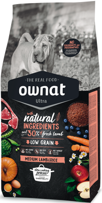 Pienso Perros Ownat Ultra Medium Lamb & Rice 3 kg Pienso Perros Ownat Ultra Medium Lamb & Rice 3 kg