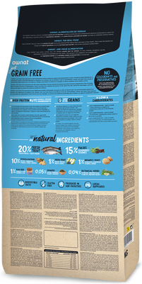 Pienso Perros Ownat Just Grain Free Adult Trucha 14 kg