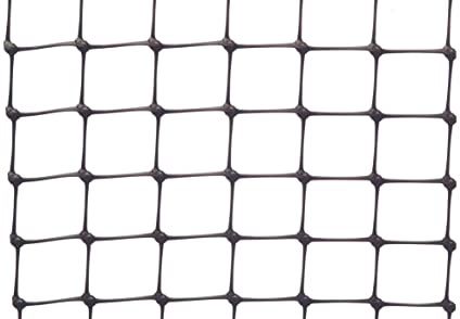 Malla Plastico Gallinera 2 Metros Negro 200 Metros