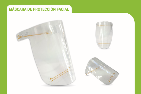 Pantalla  Facial Transparente 10 unidades