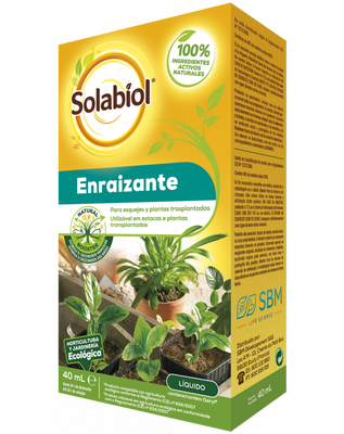 Enraizante L�quido para Esquejes y Plantas Trasplantadas Solabiol 40ml