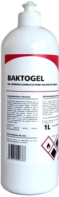Gel Hidroalcoholico Higienizante Baktogel 1l