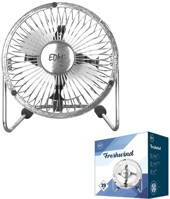 Mini Ventilador Industrial de Sobremesa Aspas Mini Ventilador Industrial de Sobremesa Aspas