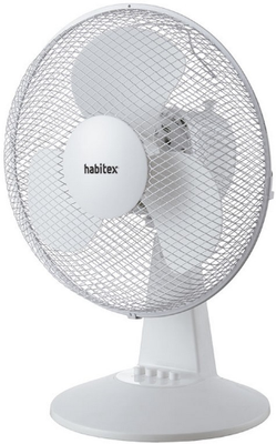 Ventilador Sobremesa Blanco Mod.s40. Habitex