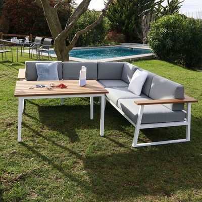 Conjunto Jard�n Verona aluminio y Madera