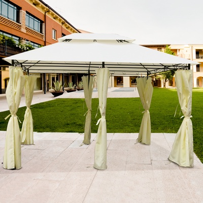 Pergola Papillon 3x4 metros Sines 6 Cortinas