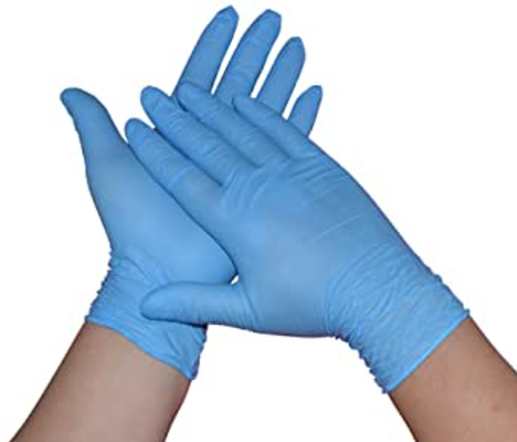 Guantes Cegasa Nitrilo Azul Talla T8-8,5 100 Uds