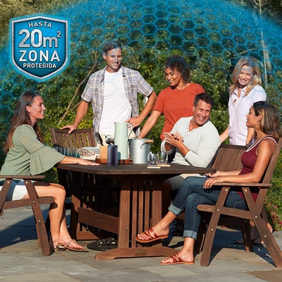 Anti Mosquito Thermacell para Exterior 20 m2 de Protecci�n Negro