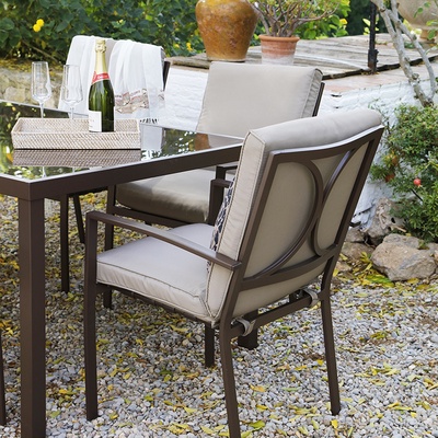 Juego Madeira 6 Sillones con Cojines