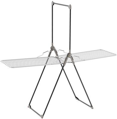 Tendedero Aluminio Inox con Barra Central