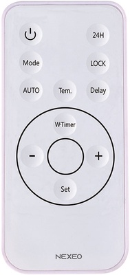 Calefactor de pared Facula Nexeo Split 2000W