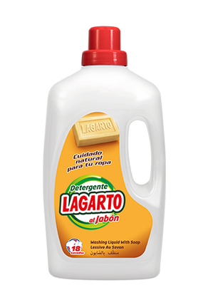 Detergente Lagarto Al Jabon 18 Lavados Detergente Lagarto Al Jabon 18 Lavados