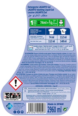 Detergente Lagarto Gel 40 Lavados