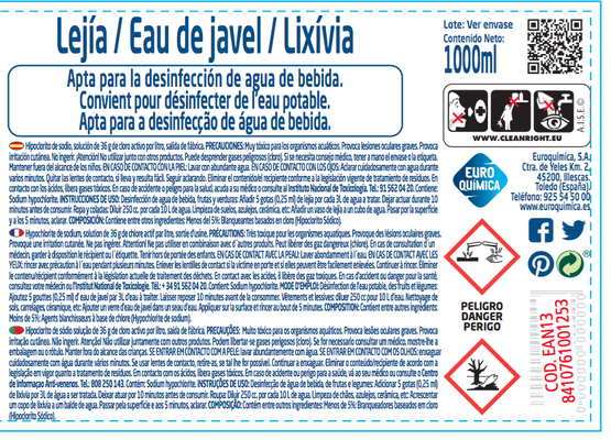 Lejia Lagarto Super 1,5 litros