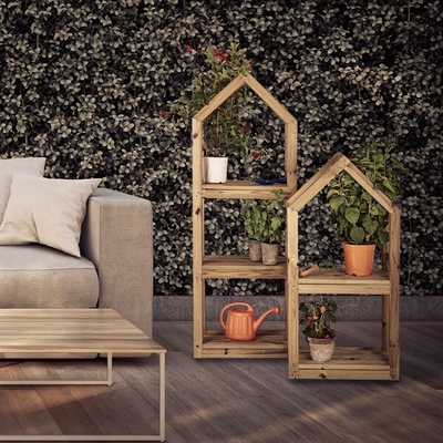 Estanteria madera plantas Campanile Indoor L