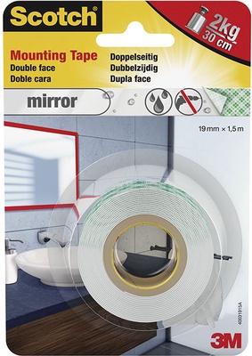 Cinta D/cara Mirror Mounting 19mmx1,5m