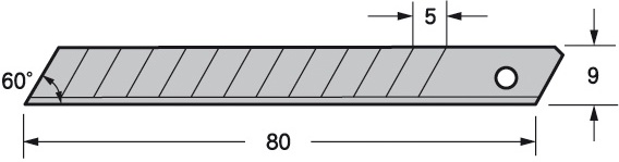 Cuchilla Lcb-30 50 uds. Tajima