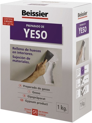Yeso P/rellenos  Fijaciones  1 kg