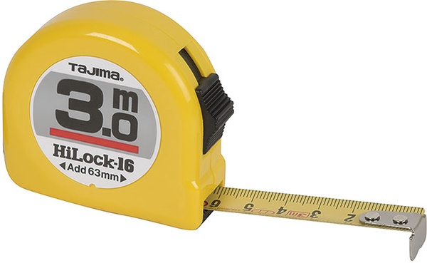 Flexometro Hi-lock-16 3m Tajima Abs