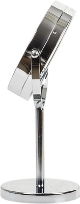 Espejo Aumento Cromado Led 16cm Habitex