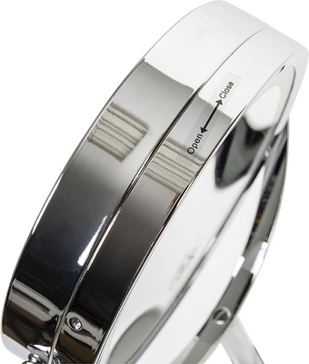 Espejo Aumento Cromado Led 16cm Habitex