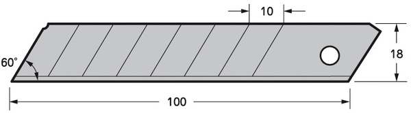 Cuchilla Lcb-50 100 Uds Tajima Cuchilla Lcb-50 100 Uds Tajima