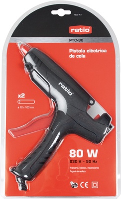 Termoencoladora 80w con 2 Barras Ratio