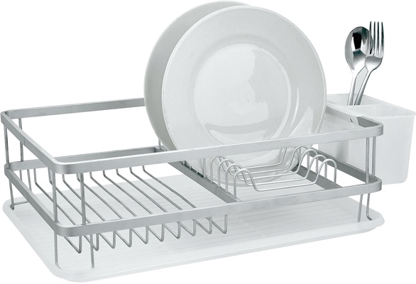 Escurreplatos Alum.41x28 cm. Habitex