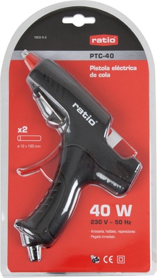 Termoencoladora 40w con 2 Barras Ratio