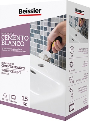 Cemento Blanco P/ceramica 1,5 kg