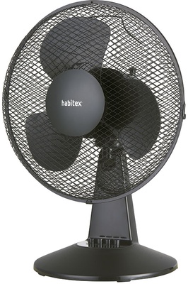 Ventilador de Sobremesa Habitex S-30 Negro