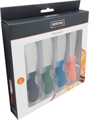 Set de 4 Cuchillos para Untar