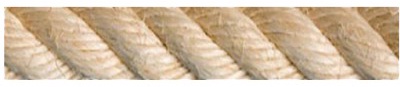 Cuerda Sisal Pita Ca�amo / Maroma 4 Cordones 14 mm ( Metro )