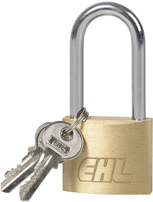 Candado Laton Arco Alto 40 mm. Ehl