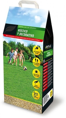 Semilla Cesped Rustico y Decorativo 5 kg