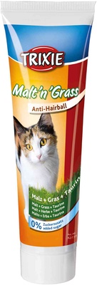 Malta para Gatos en Anti Bolas de Pelo Malta-hierba 100 G Malta para Gatos en Anti Bolas de Pelo Malta-hierba 100 G