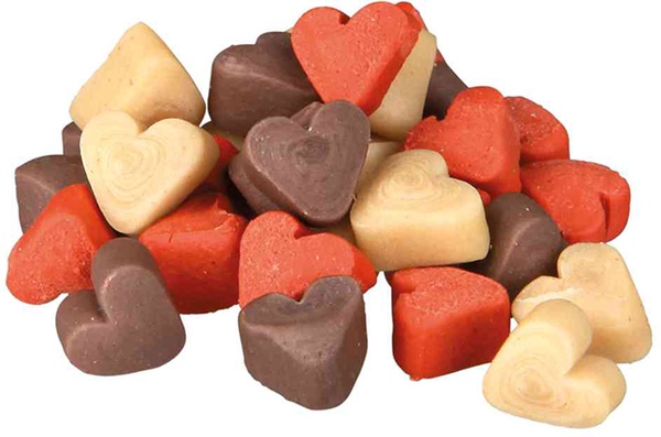 Bote Snack Galletitas de Entrenamiento Mini Hearts 200 G